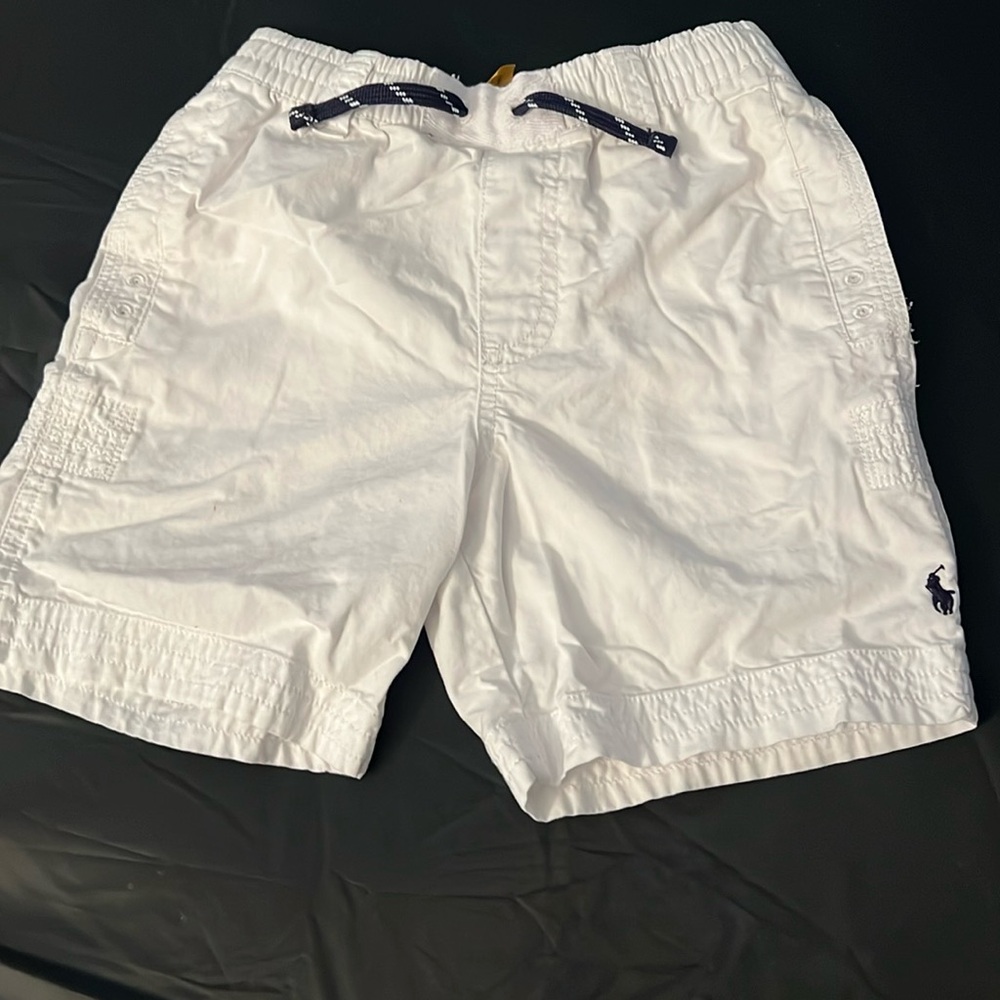 Ralph Lauren boys white shorts size 6